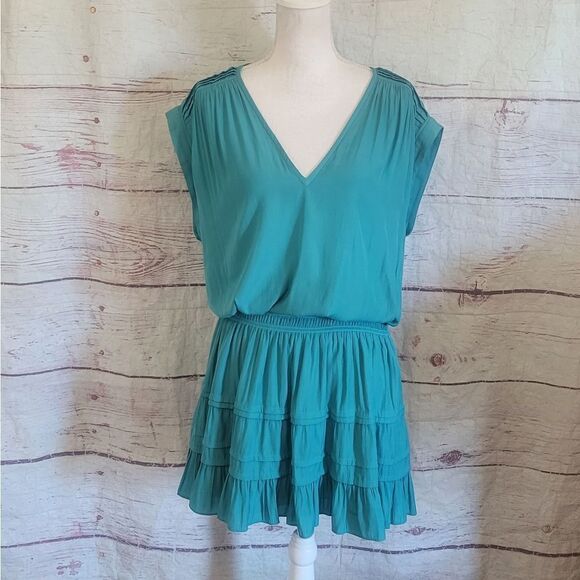 Ramy Brook Vanesa Mini Dress Size Large - Picture 3 of 8